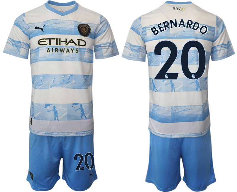 Men 2022-2023 Club Manchester City blue #20 Soccer Jersey->manchester city jersey->Soccer Club Jersey
